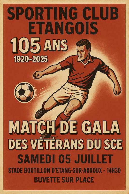 Match de gala des vétérans du SCE